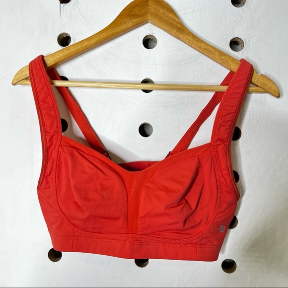 lululemon athletica Other - Lululemon Ta Ta Tamer Sports Bra Coral 36C